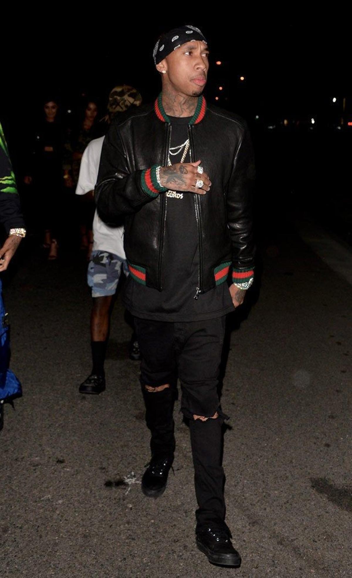 Tyga va al concierto de Beyoncé.