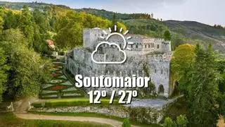 El tiempo en Soutomaior: previsión meteorológica para hoy, sábado 17 de mayo