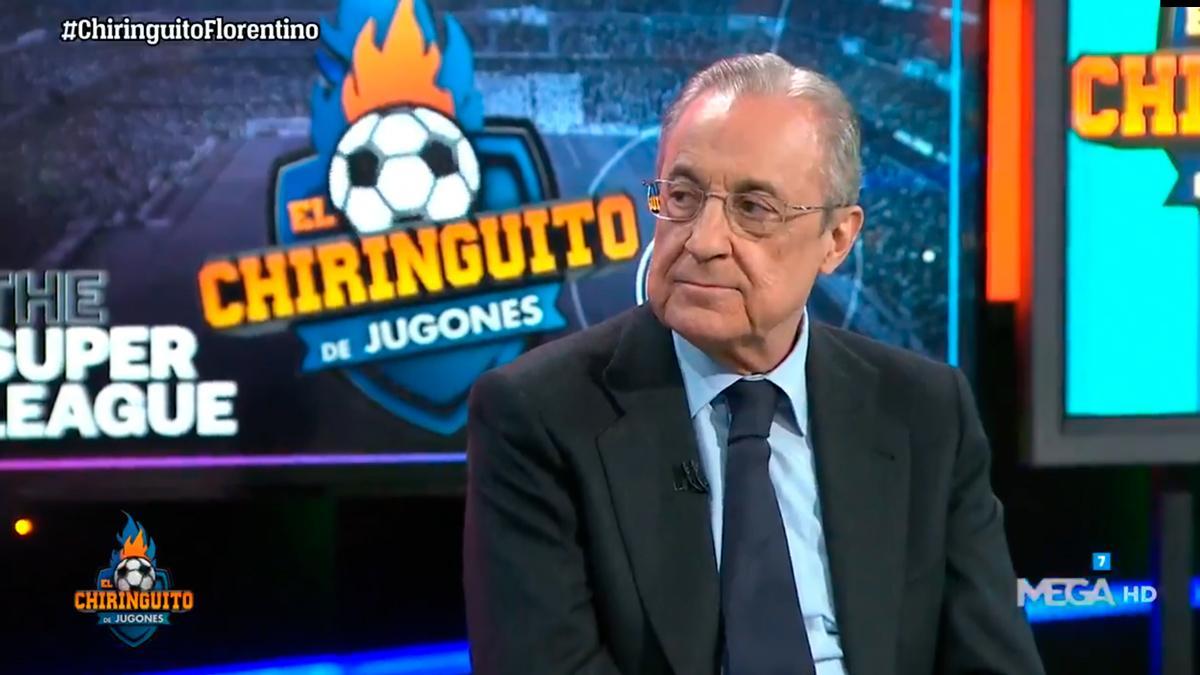 Florentino Pérez: "La situación del fútbol es mala"