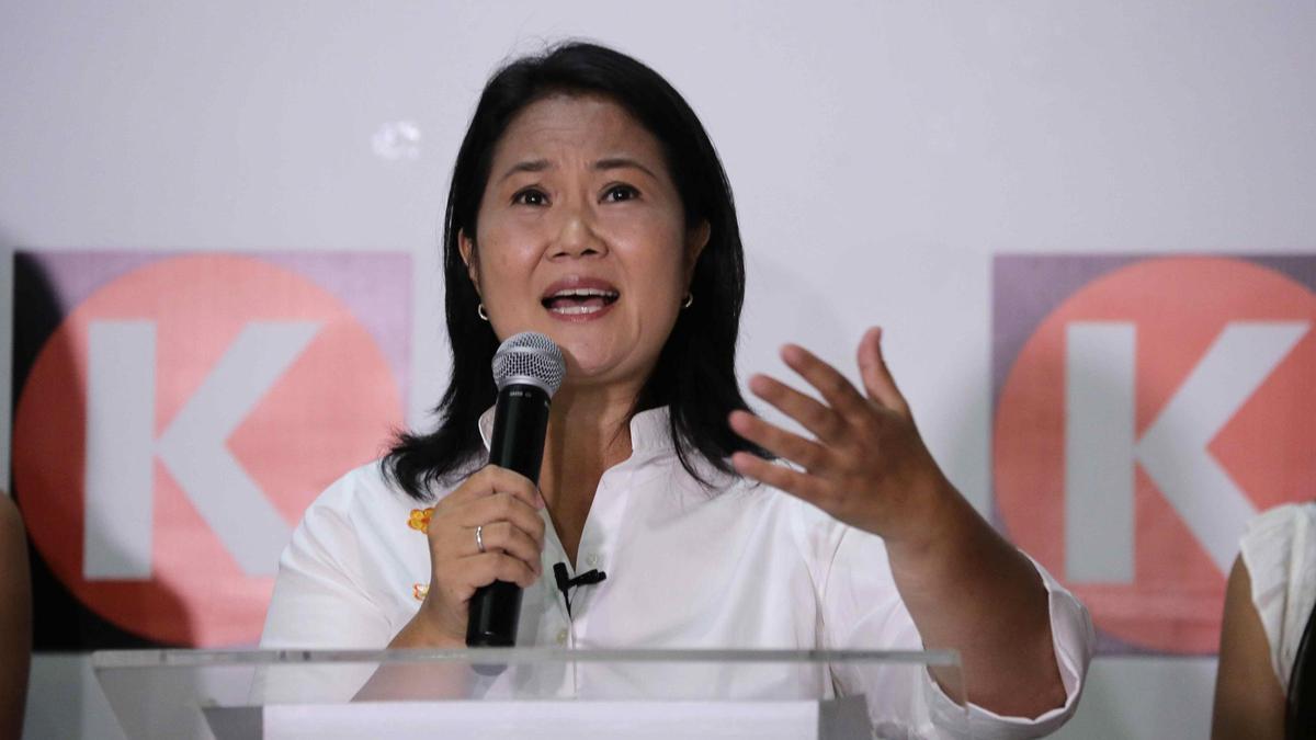 Keiko Fujimori pasa a la segunda vuelta en Perú con un 95% ...