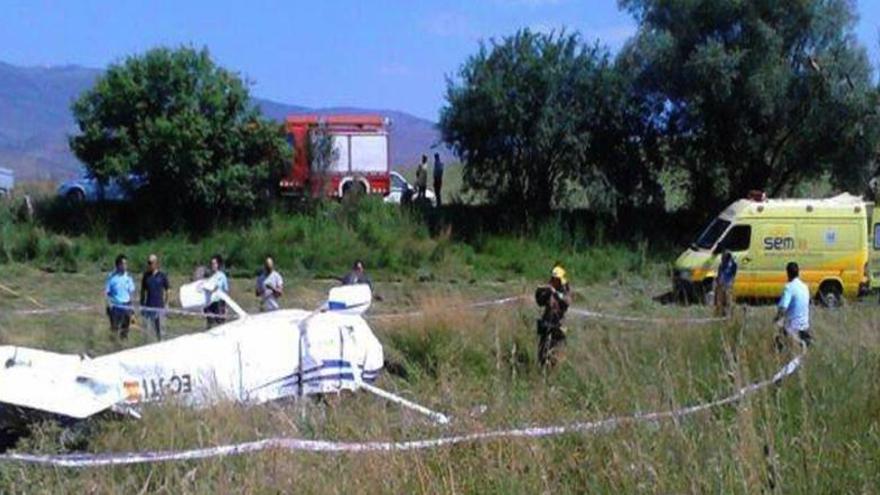 Una avioneta s&#039;accidenta a l&#039;aeròdrom de la Cerdanya