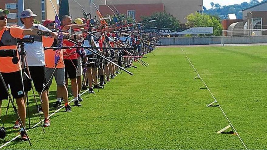 Exitoso campeonato de Extremadura de tiro con arco