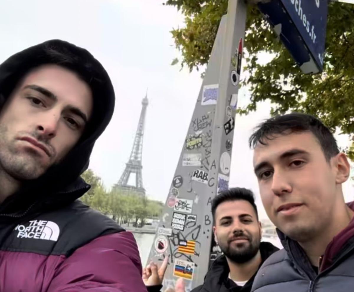 A París varen rebre el primer convidat especial: Toni Horrach.