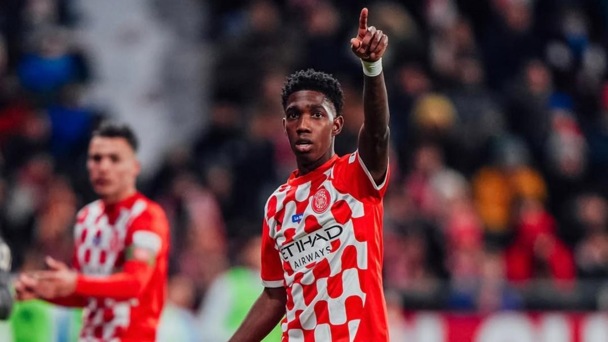 Yaser Asprilla, talento del Girona