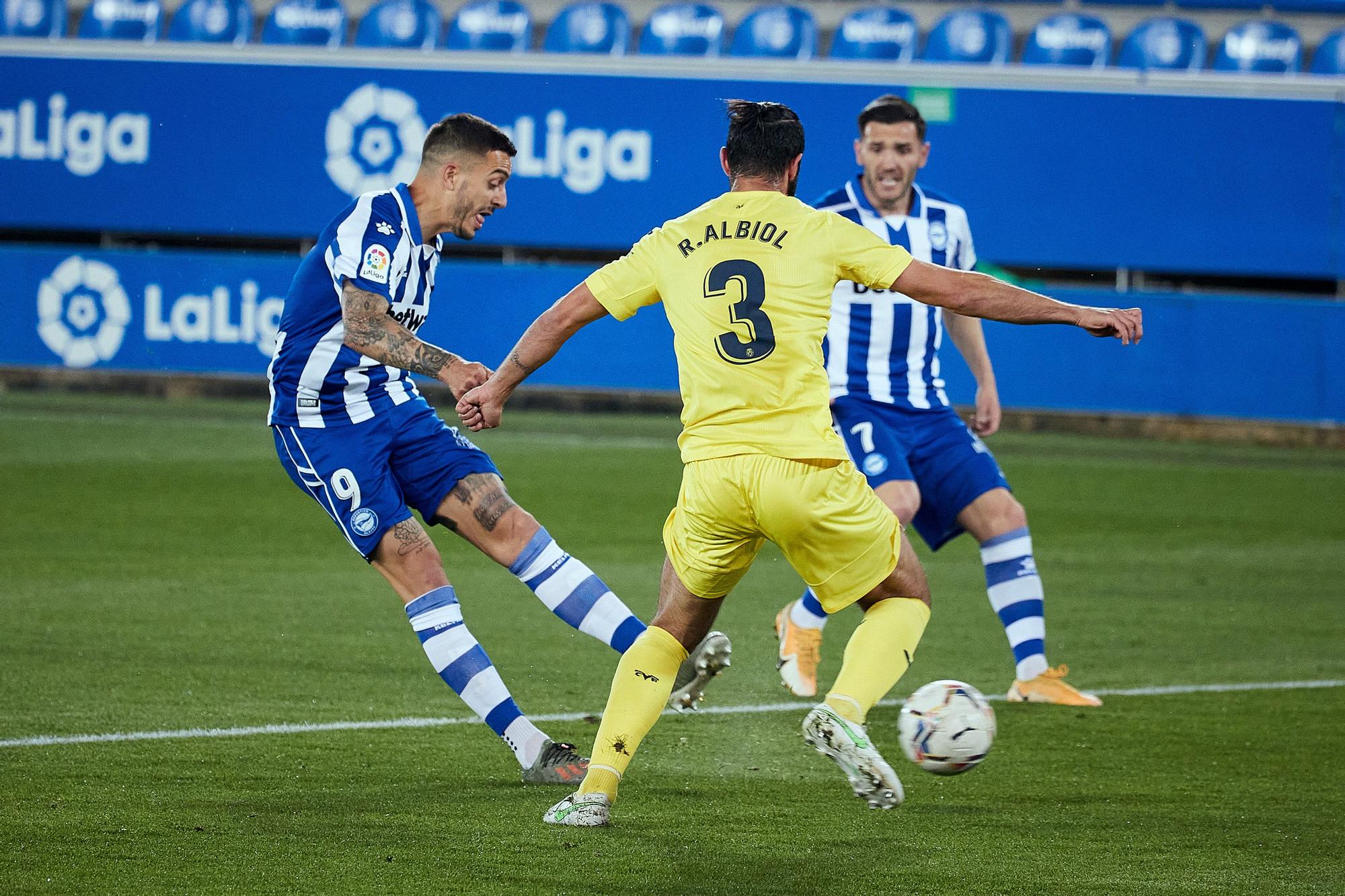 El Alavés-Villarreal, en imágenes