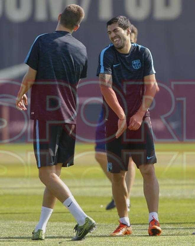 El Barça prepara el partido de Champions contra el Bayer Leverkusen