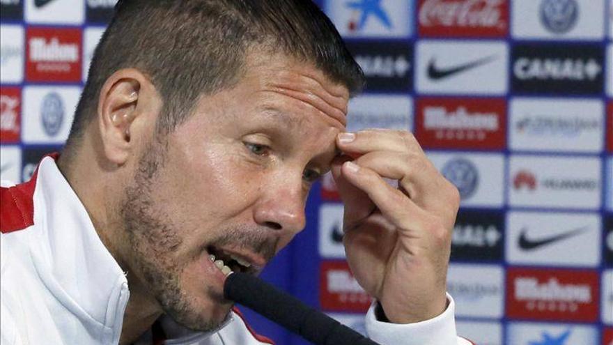 Simeone espera un Calderón &quot;lleno&quot; mañana ante el Córdoba