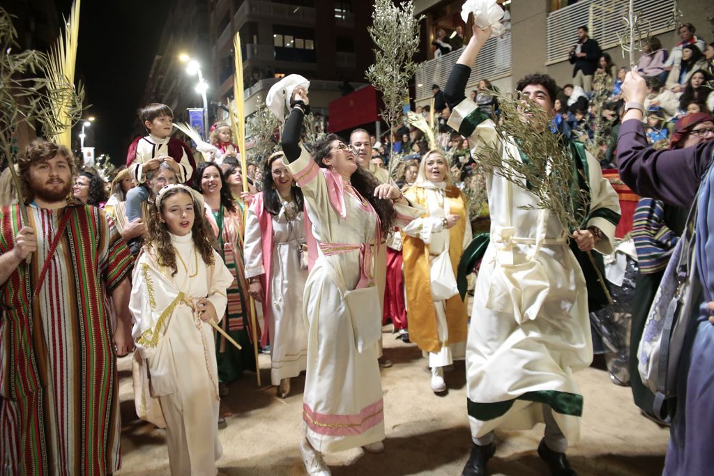 Las imágenes de la procesión de Domingo de Ramos en Lorca