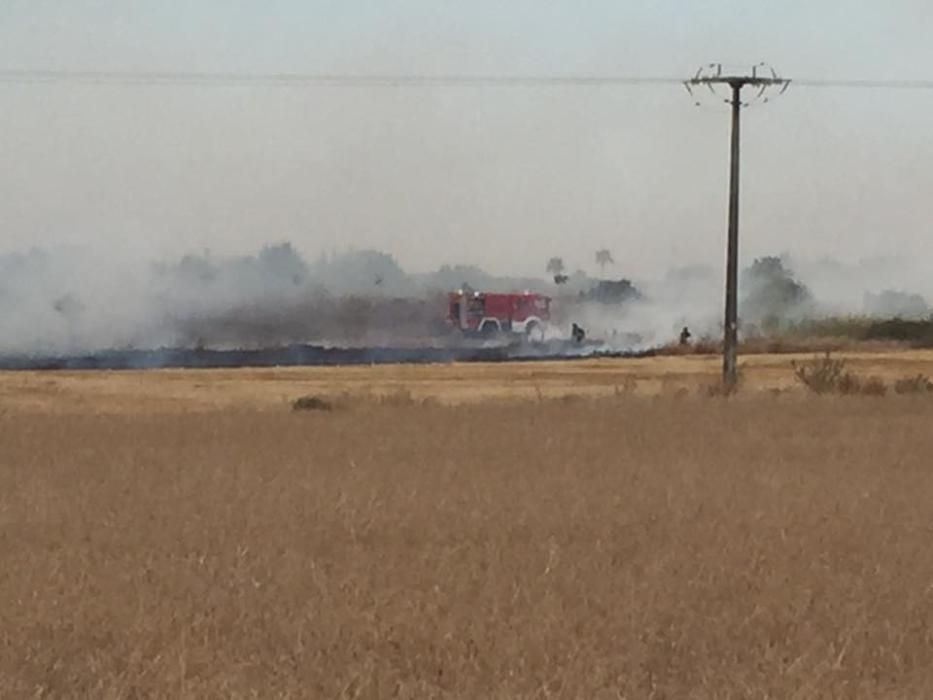 Incendio en Petra