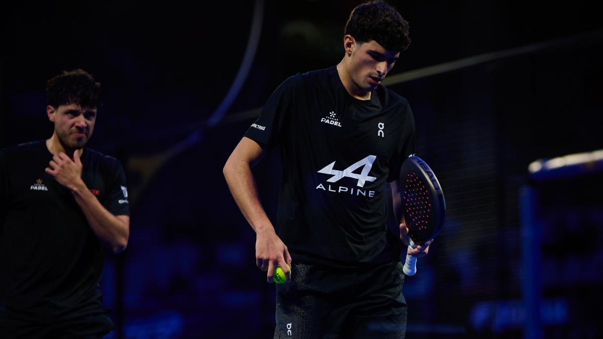 Tapia y Coello no lo tuvieron fácil en su debut en octavos de final