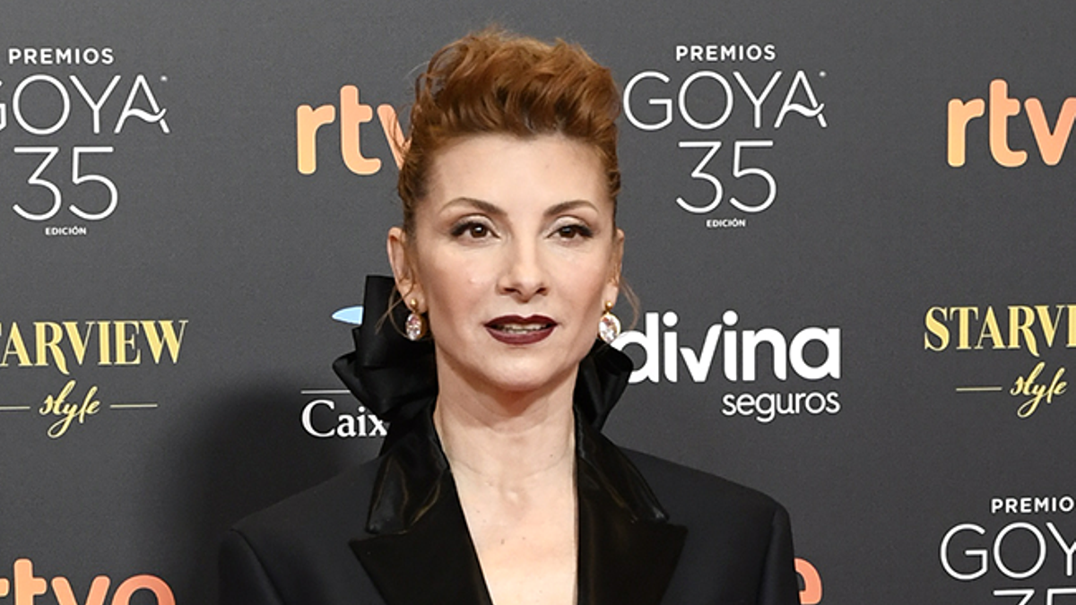 El 'outfit' de Nawja Nimri, Premios Goya 2021