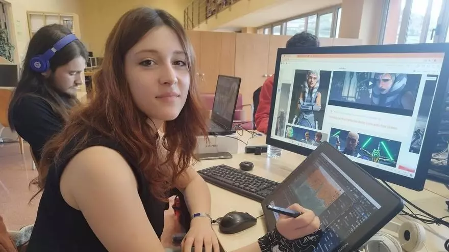 Una joven ovetense alumna del Cislan, representará a España en el mundial de animación 3D, tras ganar el nacional