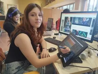 Una joven ovetense alumna del Cislan, representará a España en el mundial de animación 3D, tras ganar el nacional