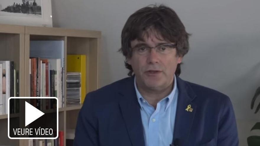 Puigdemont: &quot;Us necessitem més que mai mobilitzats i decidits&quot;