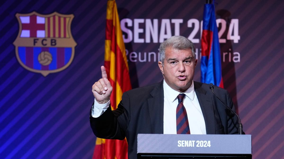 Laporta: &quot;Hemos salvado al Barça de la ruina&quot;