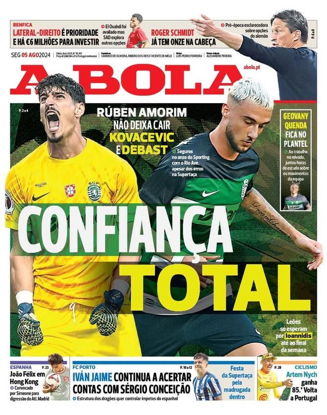 Las portadas de los diarios deportivos de hoy, lunes 5 de agosto