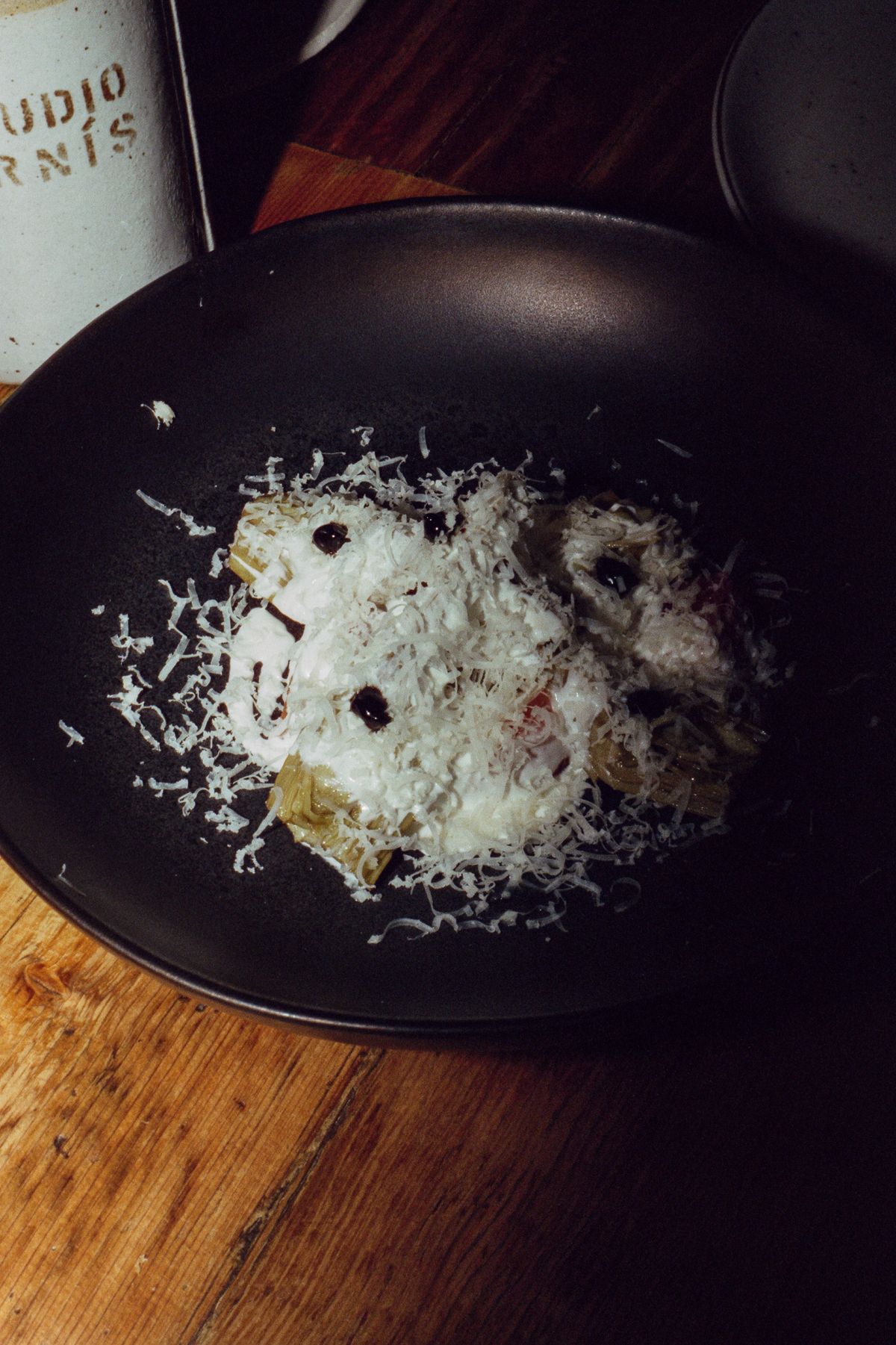 Así es y esto se come en el restaurante Open de Alicante