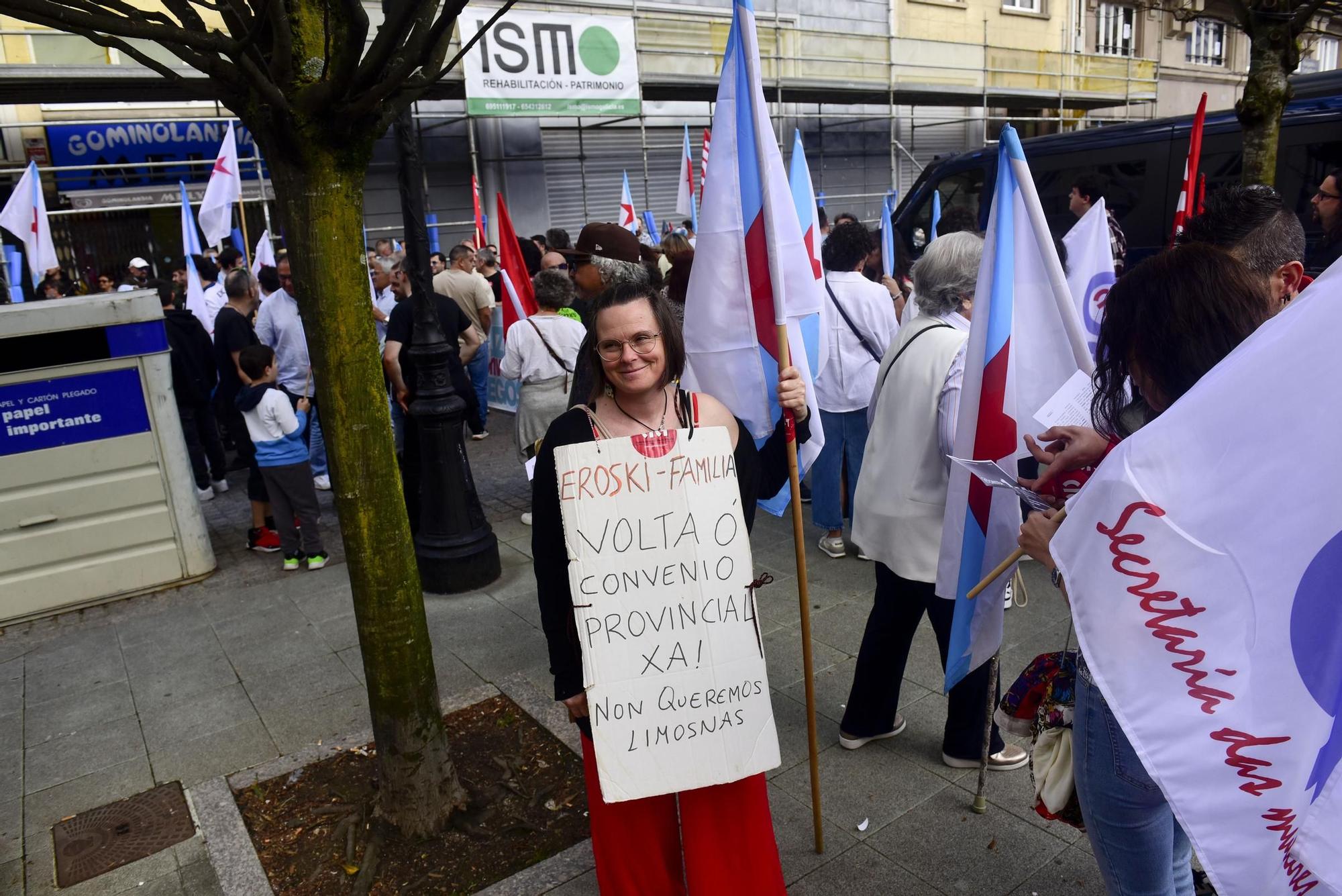 1 de mayo en A Coruña: manifestación de CIG