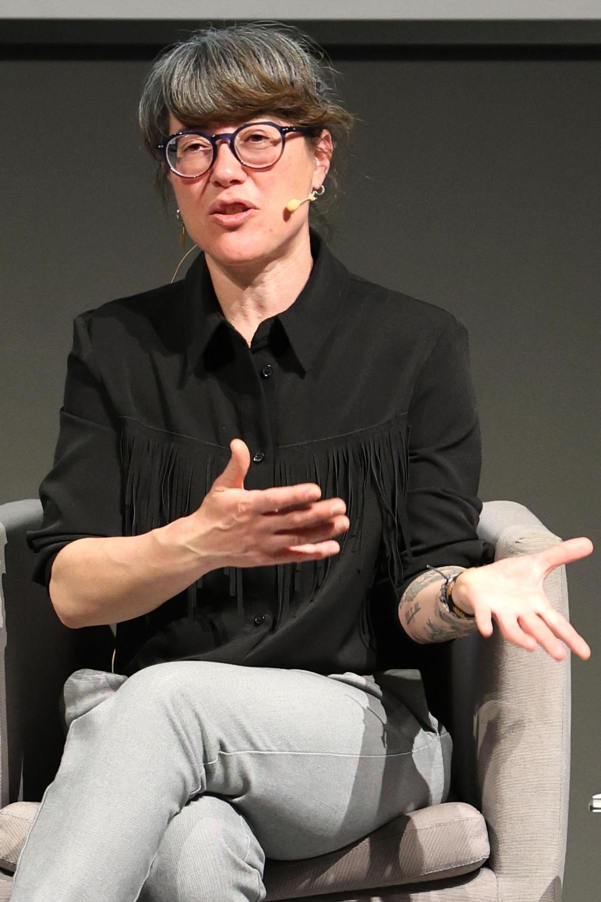 A escritora María Lado.