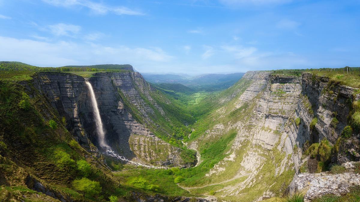 Cascada del Nervión.
