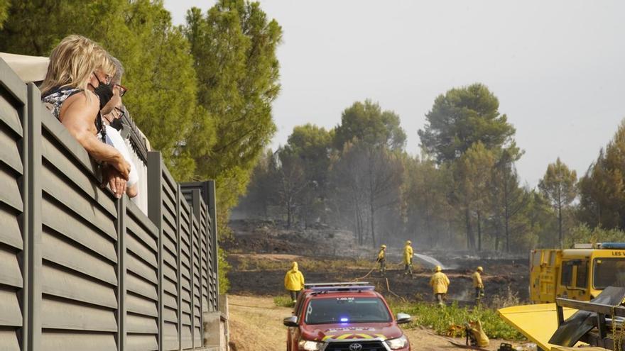 L'incendi d'Artés, en imatges