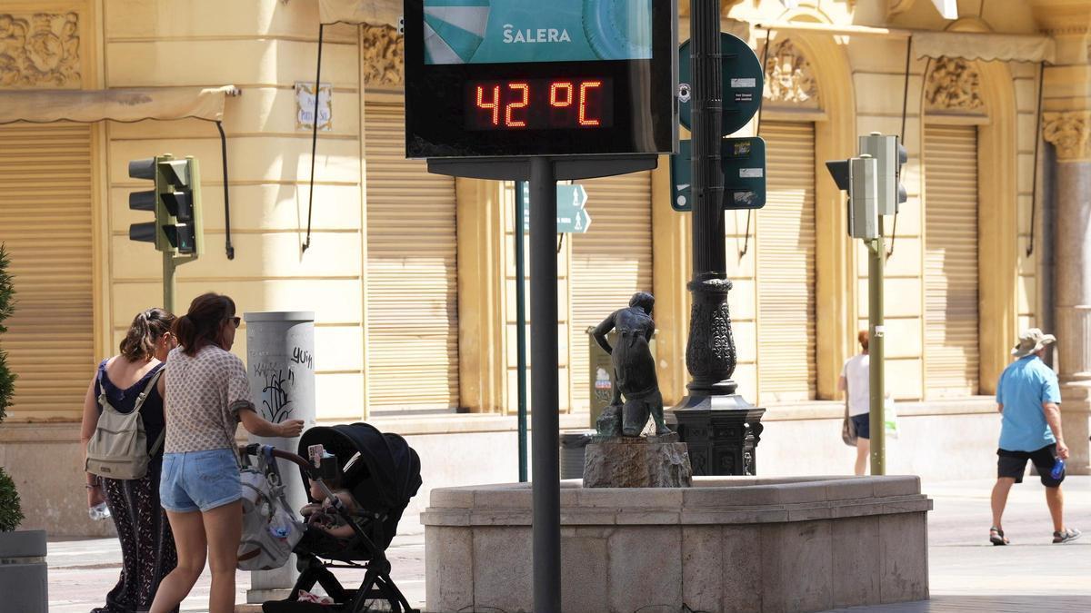 Ola de calor en Castelló.