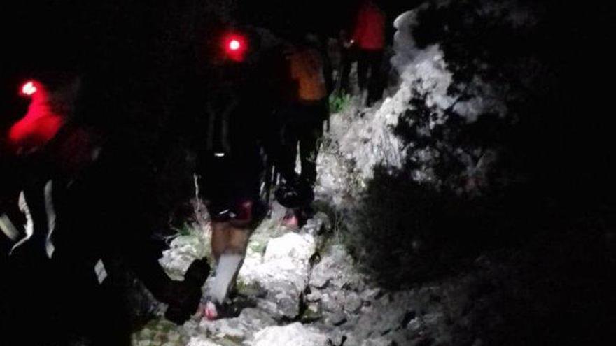 Rescatan a dos jóvenes ciclistas perdidos en el monte en Selva
