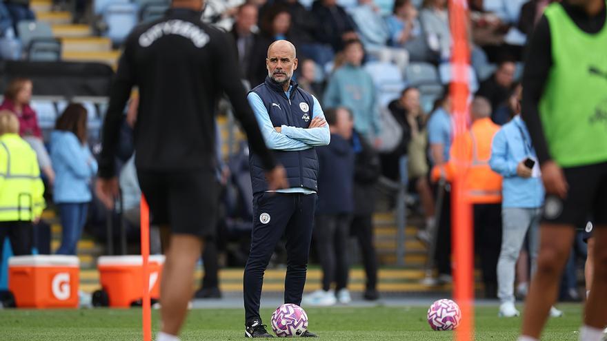 Guardiola: "No será una temporada de alfombra roja"
