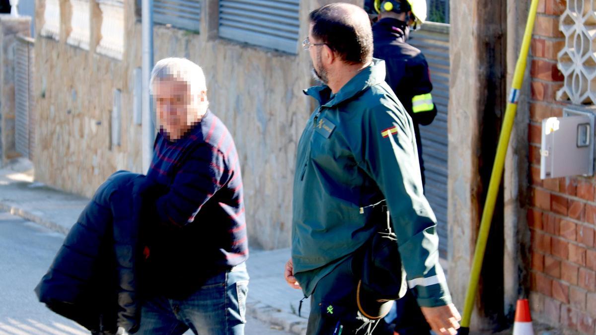 Uno de los detenidos en una operación antidroga en La Bisbal del Penedès.