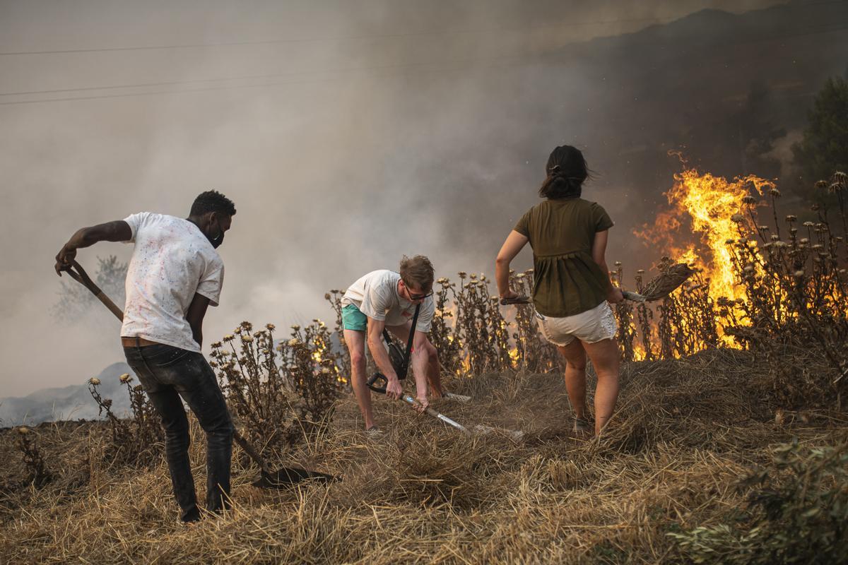 Incendi al Bages.