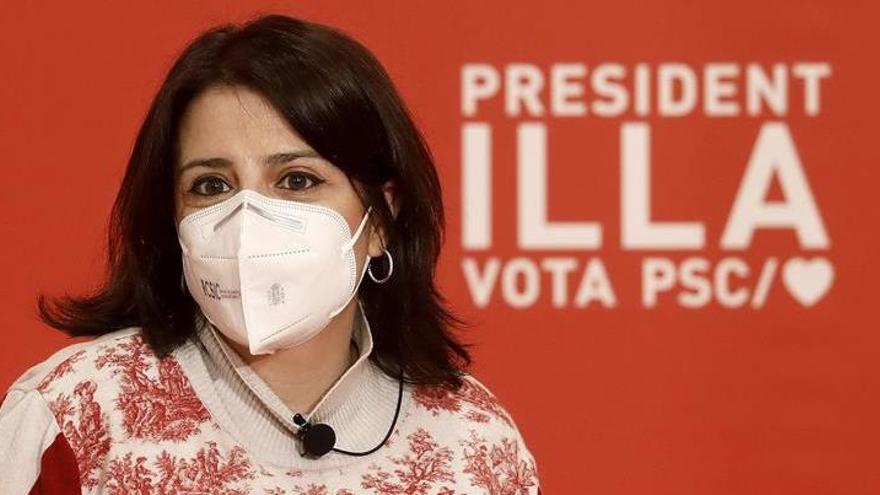 La vicesecretaria general del PSOE, Adriana Lastra.