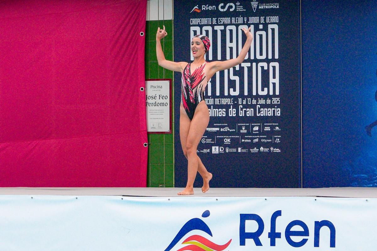 Metropole: Campeonato de España alevín y júnior de Verano de Natación Artística
