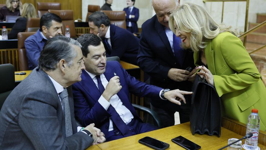 El PP se enfrenta a Vox por su rechazo a los presupuestos de Andalucía:  "Están subiditos, pero la democracia no les sienta bien"