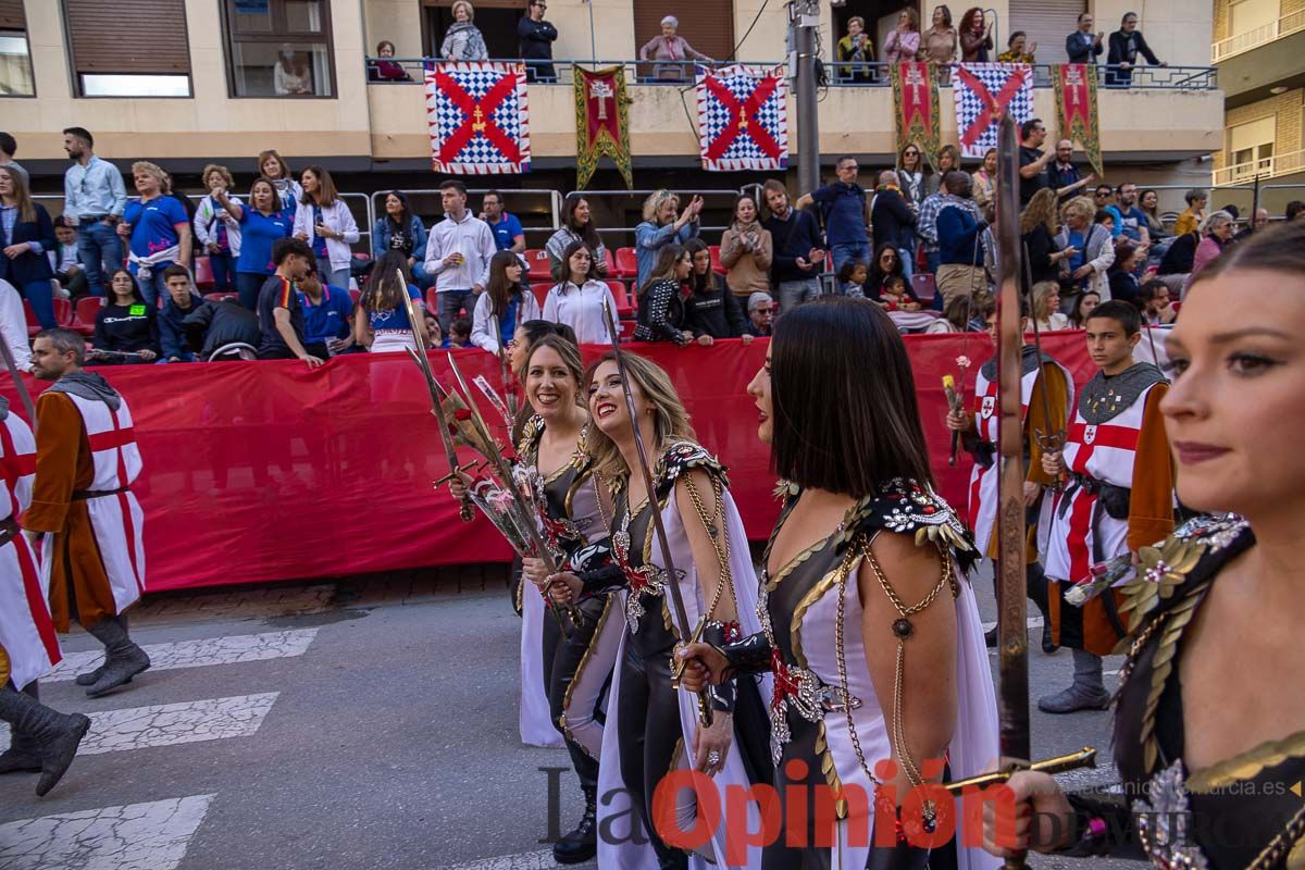 Procesión de subida a la Basílica en las Fiestas de Caravaca (Bando Cristiano)