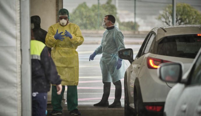 Recogida de muestras en Tenerife