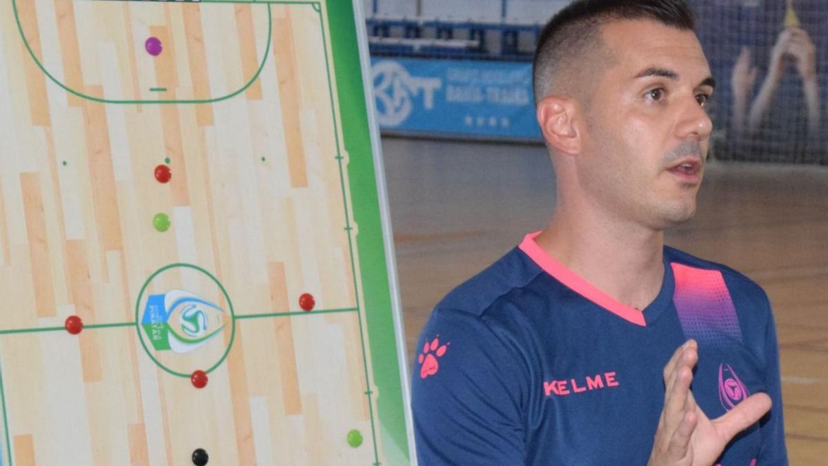 Dani Martínez, entrenador del Zambú Pinatar | PRENSA ZAMBÚ PINATAR