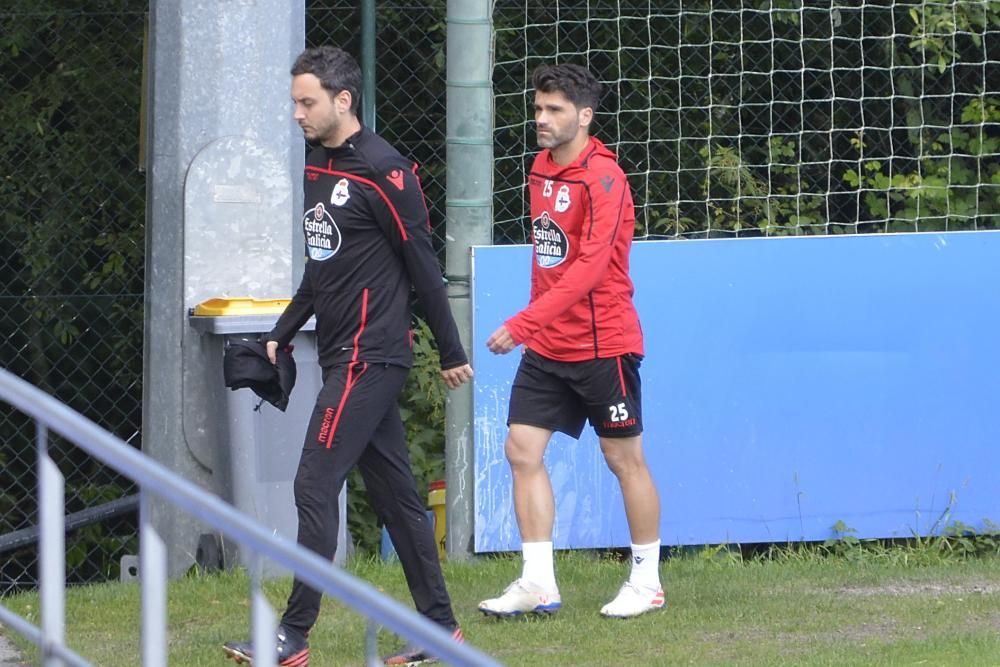 Entrenamiento y lista antes de medirse al Córdoba