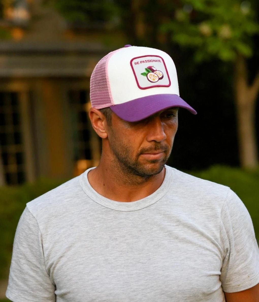 Fernando Verdasco, con gorra de Cocowi con frutas de la pasión