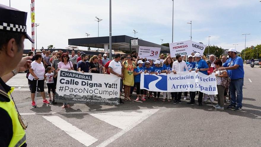Arroyo España, El Chaparral y Monte Dorado reclaman su plan especial