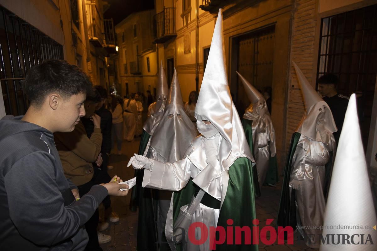 Los niños toman las calles de Caravaca en la procesión de Lunes Santo