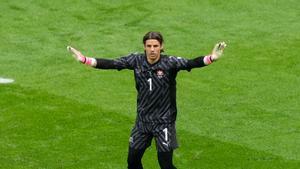Yann Sommer, portero titular de Suiza en la Eurocopa