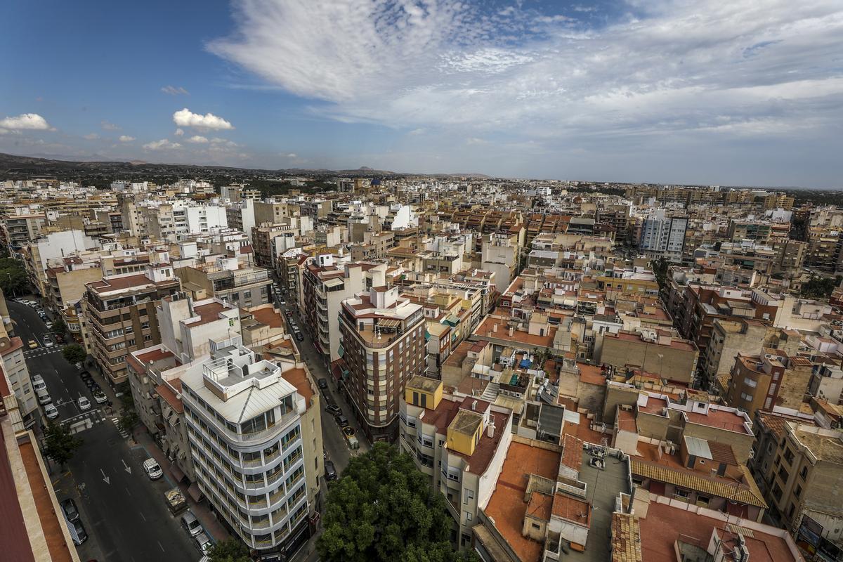 ELCHE VISTAS ELCHE AEREAS PANORAMICAS ELCHE