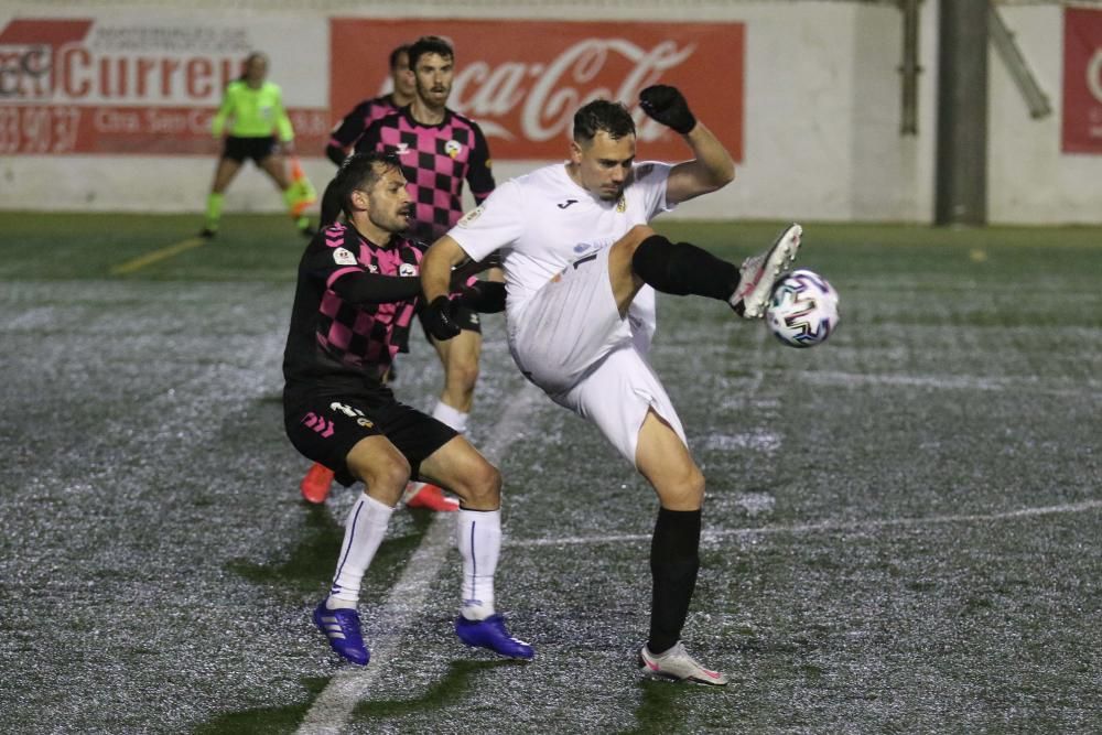 El cuadro santaeulaliense alcanza por primera vez la tercera ronda de la Copa del Rey tras lograr la clasificación en un trabajado encuentro