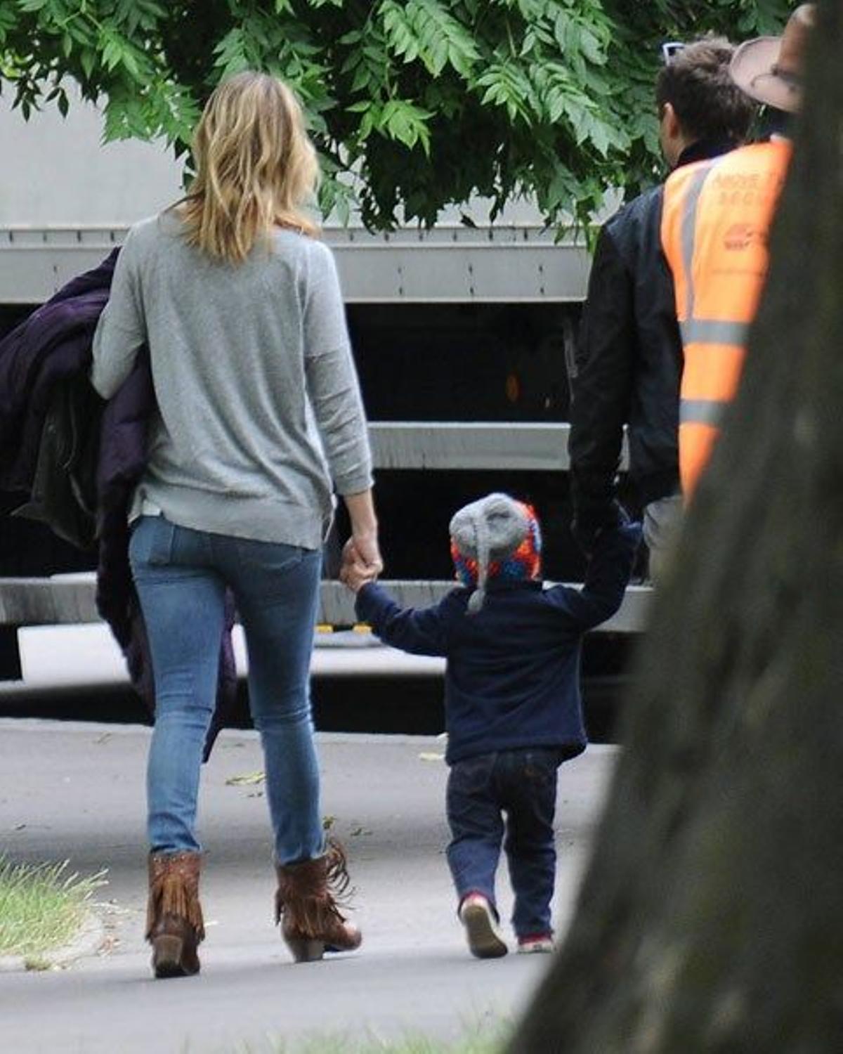 Kate Hudson, Matt Bellamy y su hijo Bing