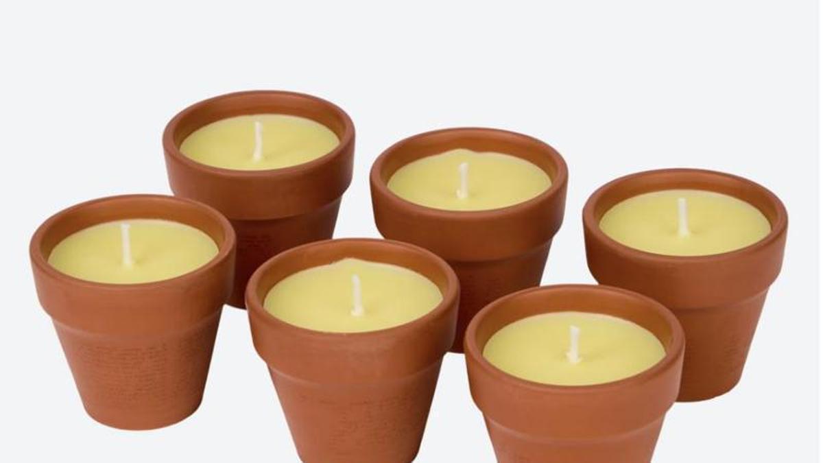 Velas de citronela.