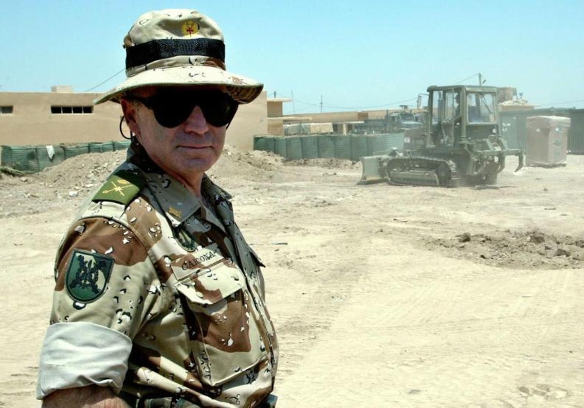 Alfredo Cardona, durante su destino en Irak. | MURAD SEZER
