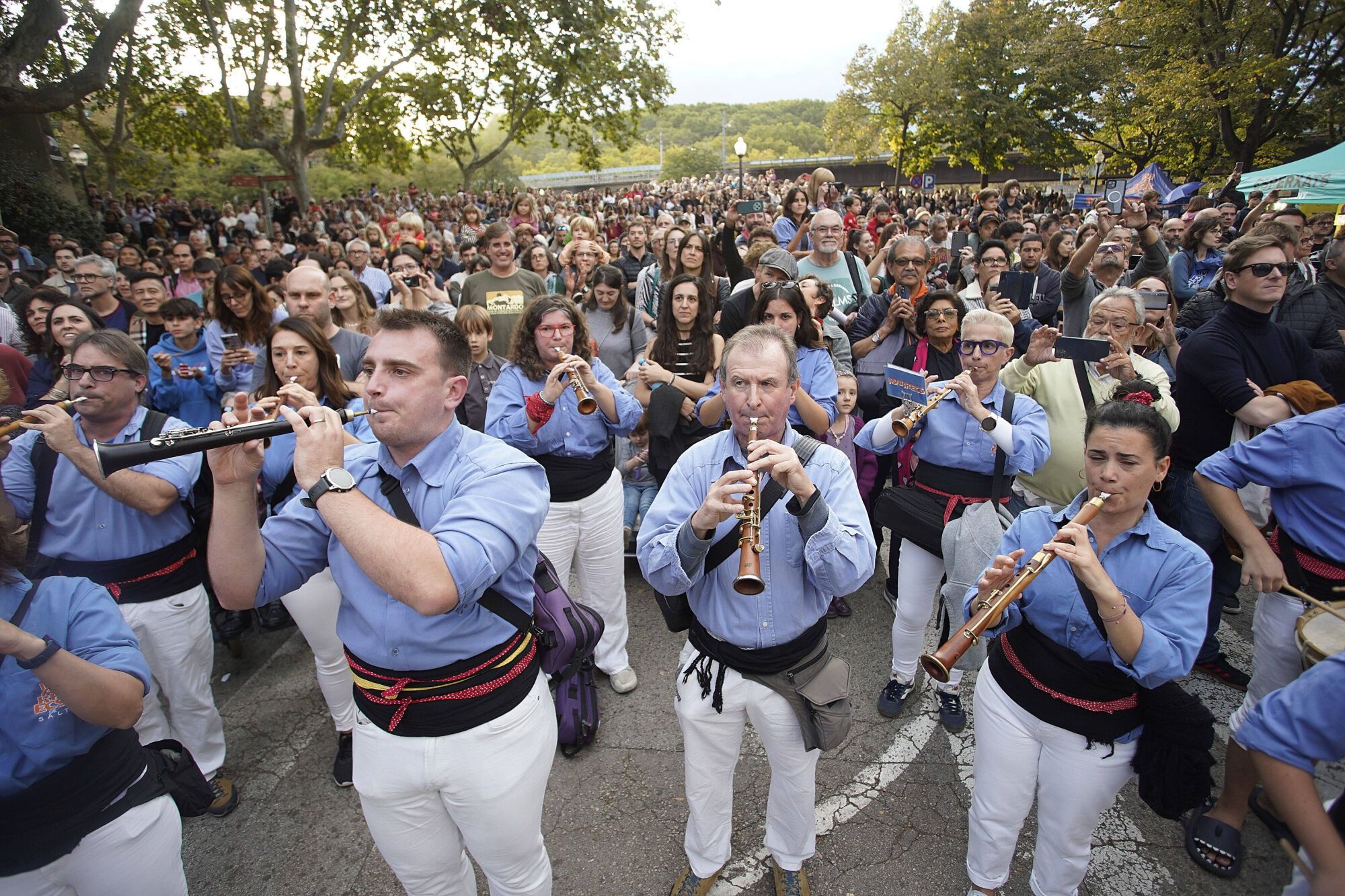 Castells de Vigília amb els Marrecs de Salt