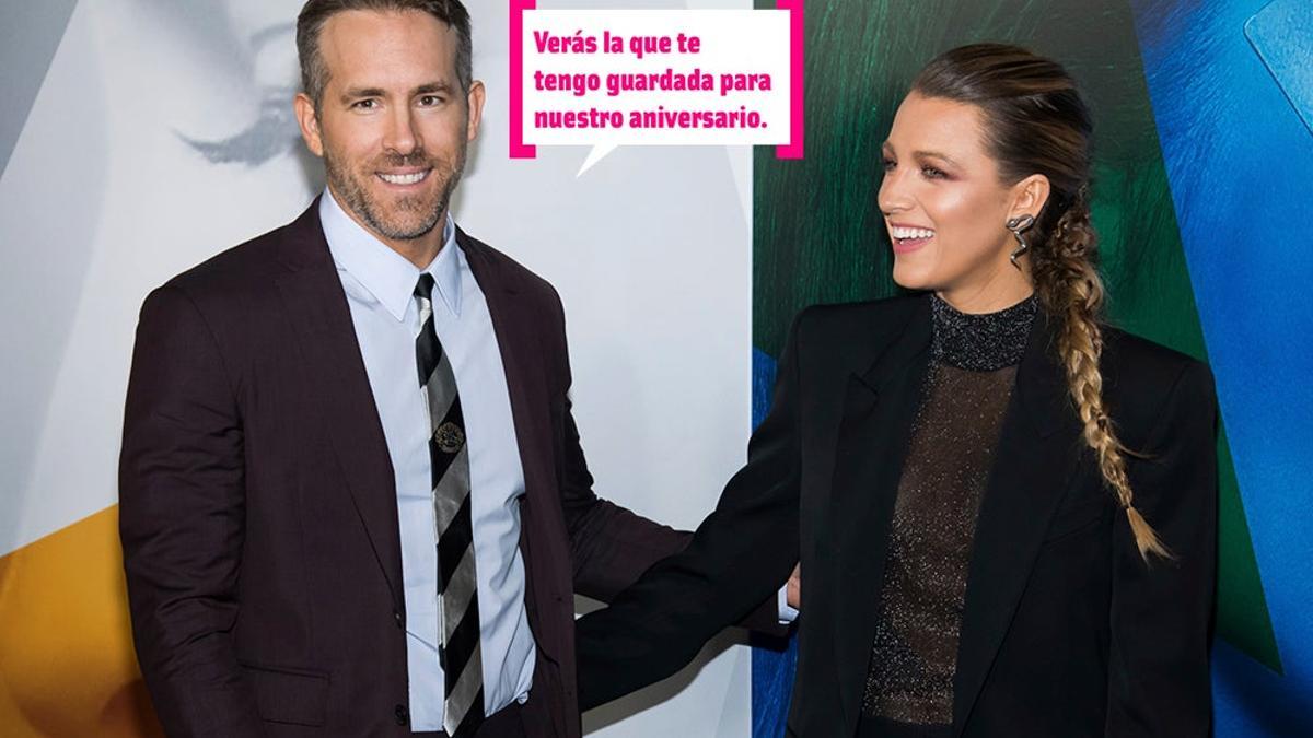 Ryan Reynolds y su mujer, Blake Lively