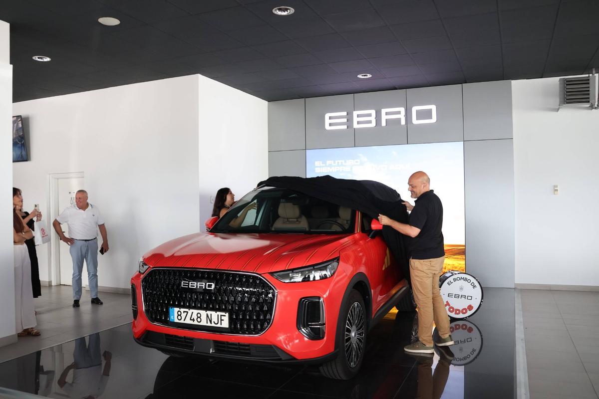 GALERÍA | EBRO llega a Zamora de la mano de Leomotor con un coche inspirado en la Selección Española