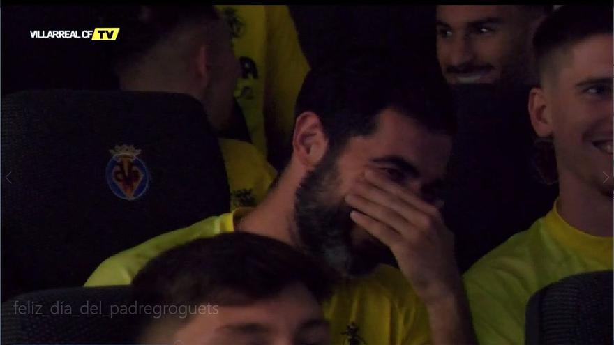 Vídeo | La ingeniosa felicitación en el &#039;Día del Padre&#039; para los jugadores del Villarreal